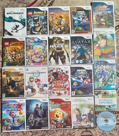 Lista jogos wii  +32 anúncios na OLX Brasil