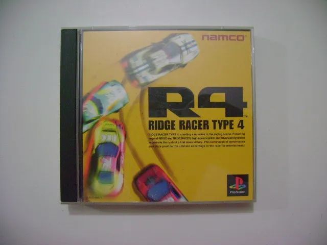 Ridge Racer Type 4 Original Japonês Completo C/ Spine Card!