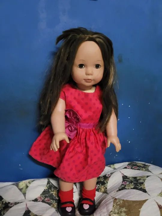 Boneca América Girls Original  corpo pano. - Foto 2