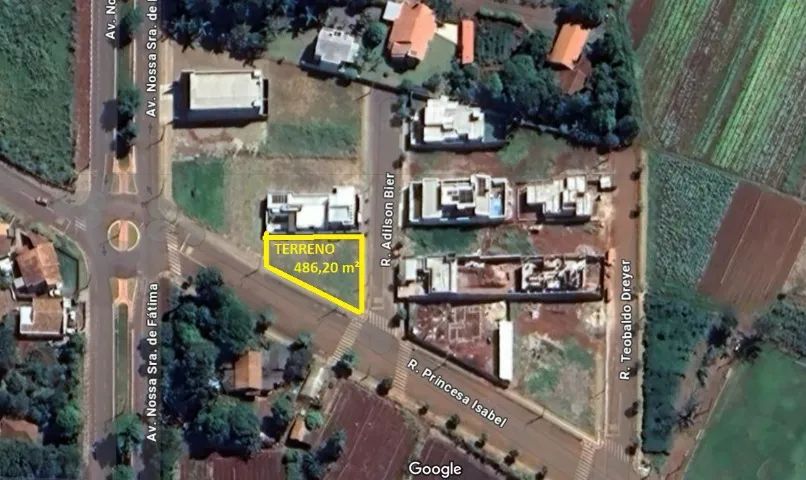 Terreno de esquina Jd. Porto Alegre  486m2 - Foto 3