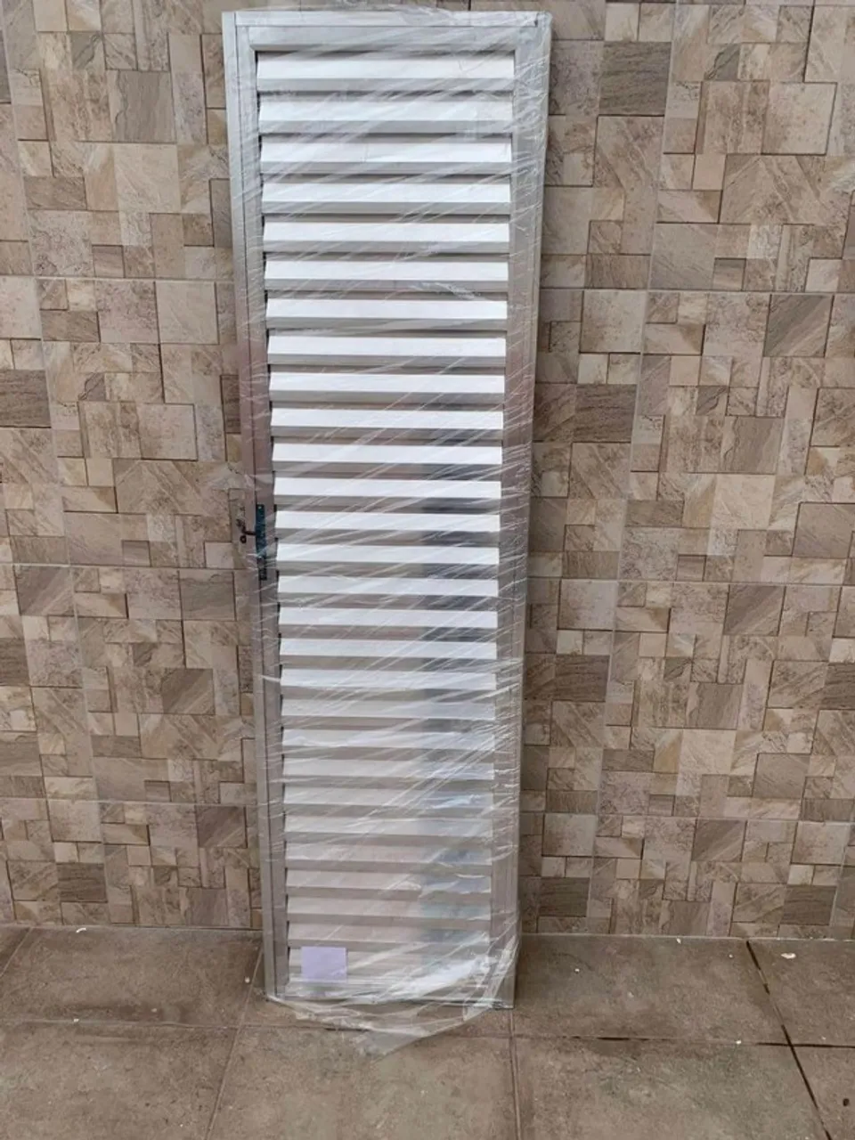 Porta veneziana Completa Alumínio