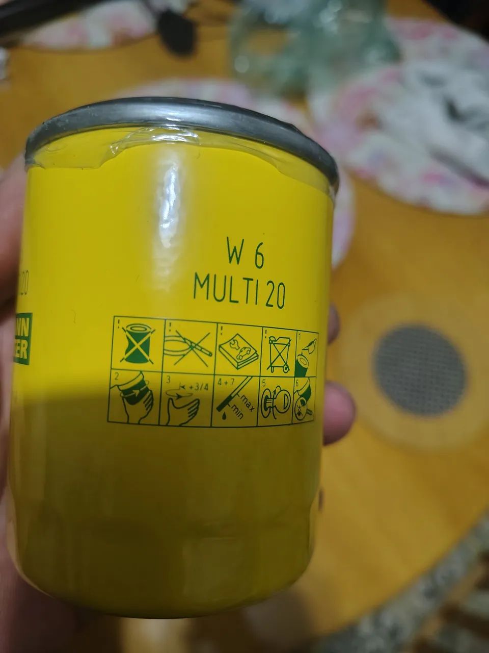 Filtro de oleo motor Mann Filter W6 Multi 20  - Foto 2