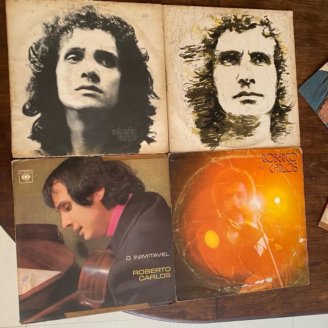 Coleção de Discos de Vinil Roberto Carlos - Lps