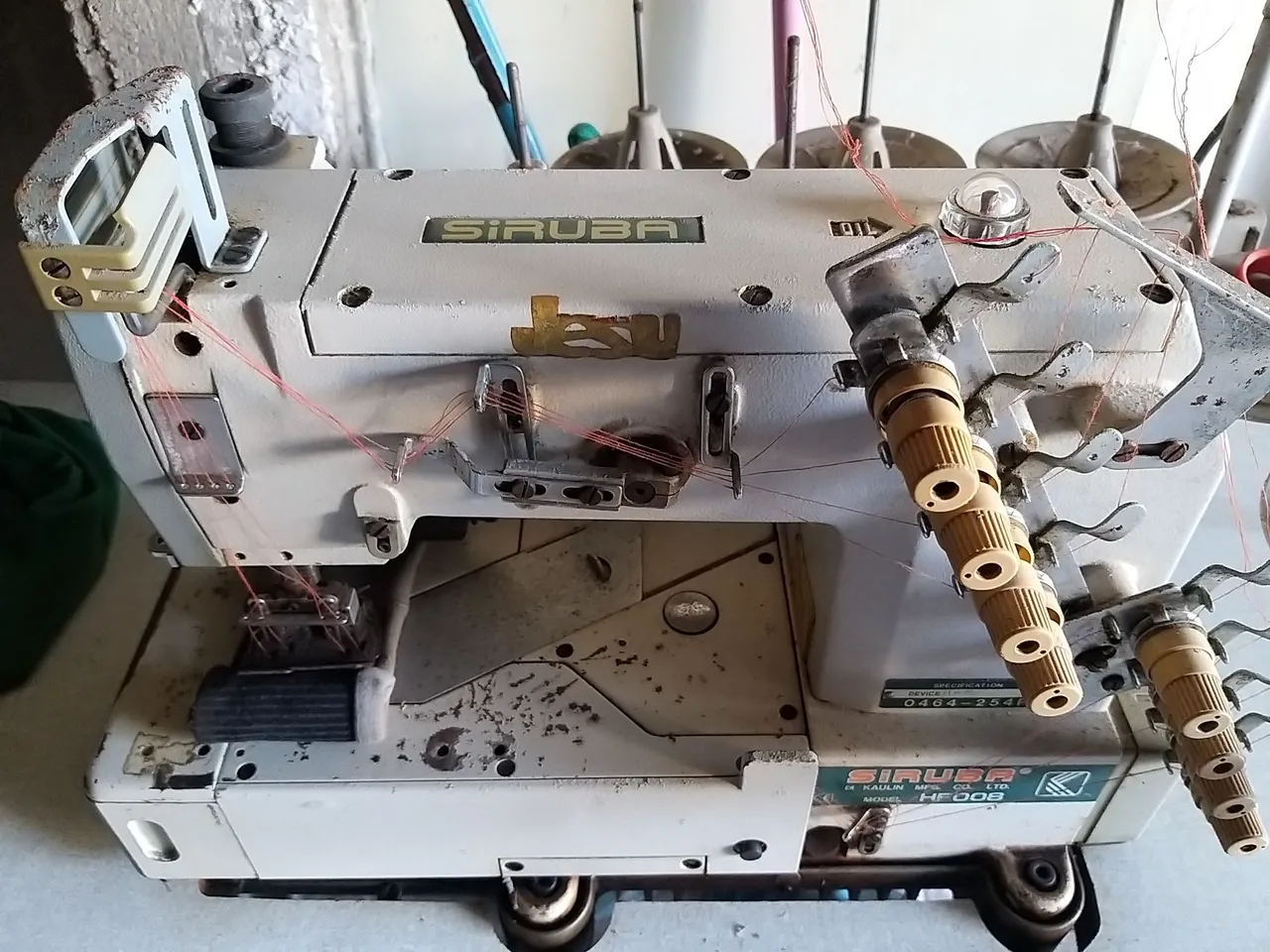 Máquina de Costura Industrial Siruba HF008
