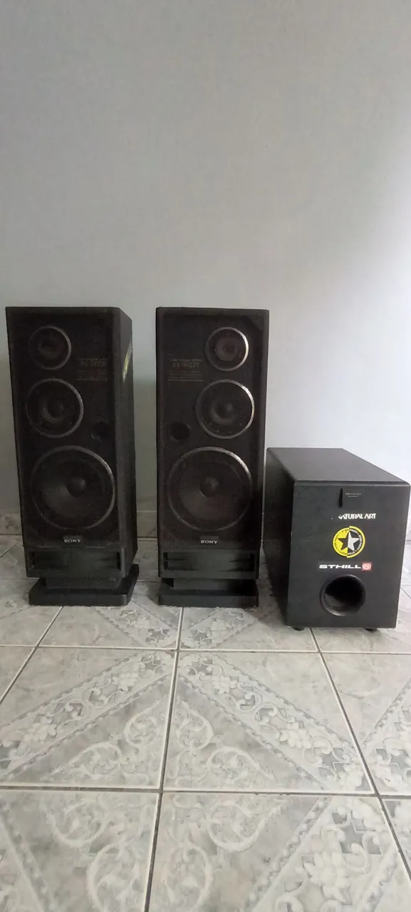 Sistema de Som Sony + Subwoofer Pioneer