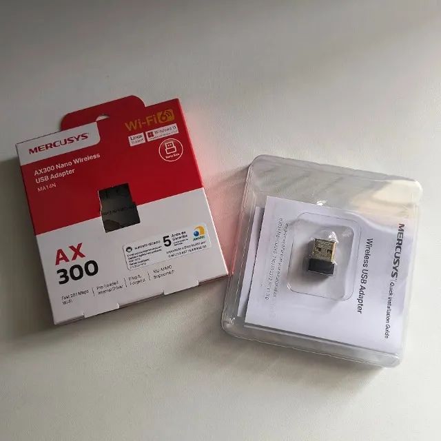 Adaptador Wi-Fi 6 nano USB 287Mbps Wireless Mercusys *ENTREGA GRÁTIS* - Foto 3