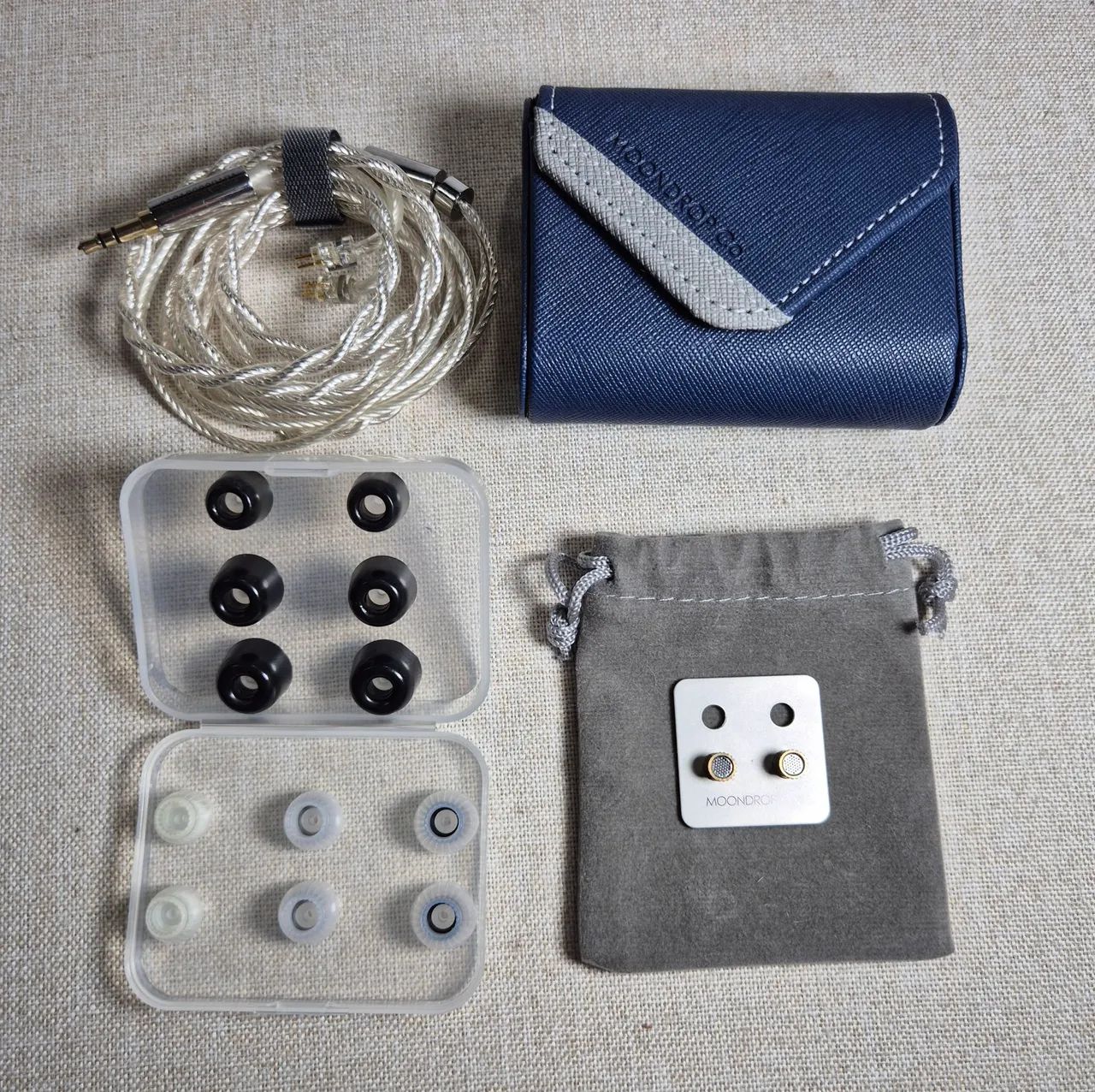 Fone de ouvido in-ear Moondrop Kato Azul - Foto 2