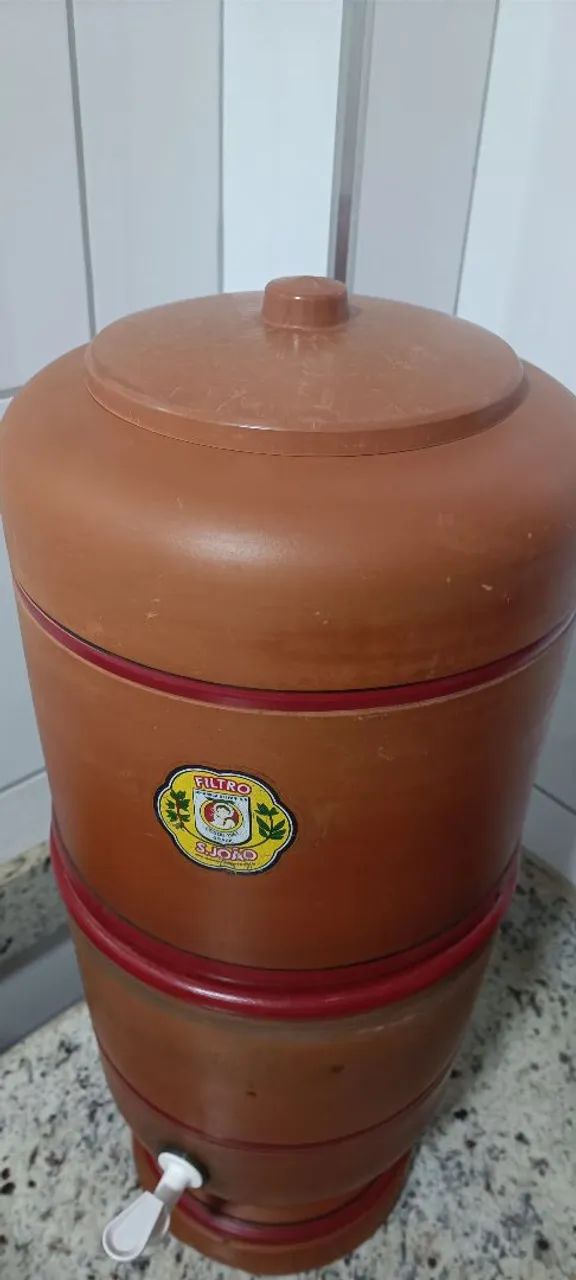 Filtro de água de barro 10 lts (5/5) - Foto 2