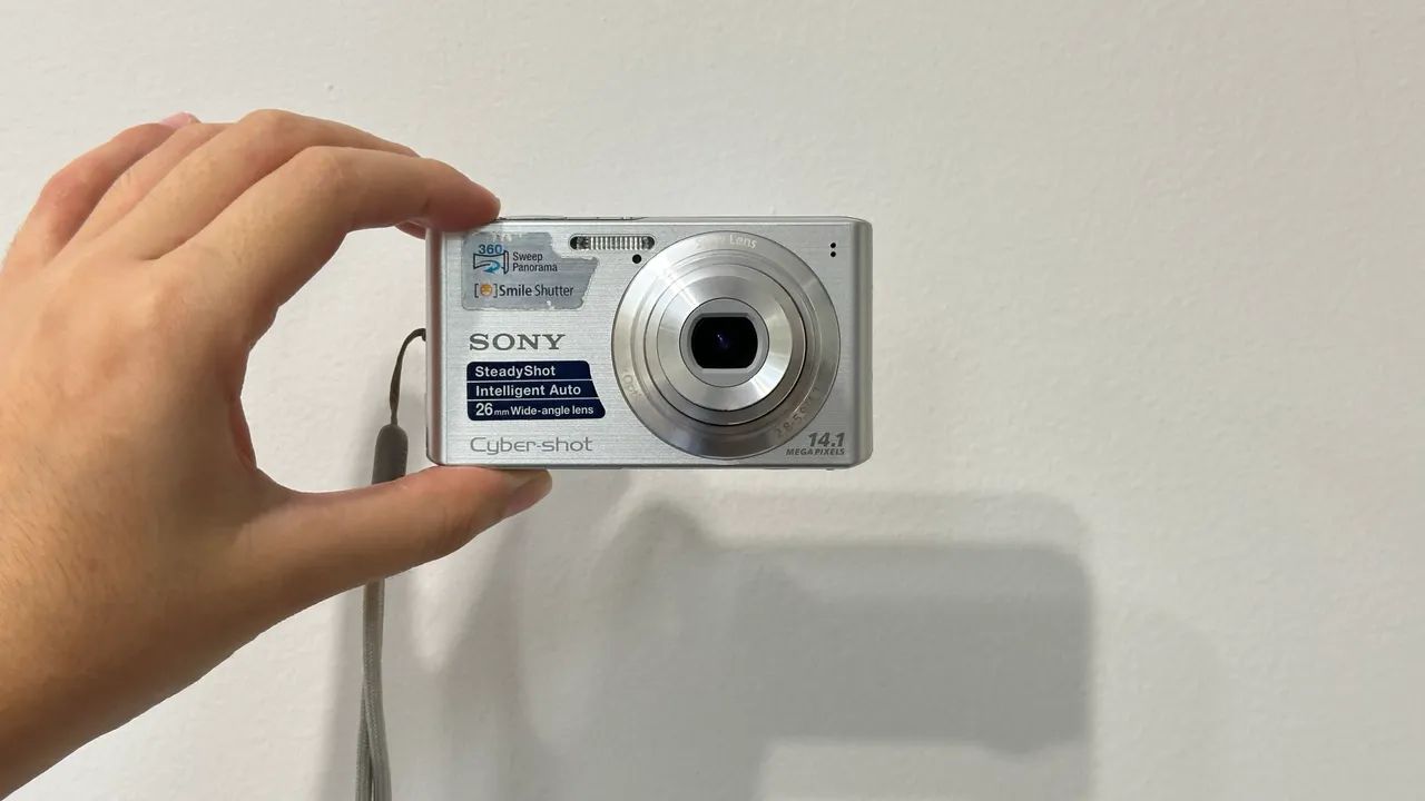 Sony Cyber shot DSC-W610 - 14.1MP - Completa! - Câmeras e