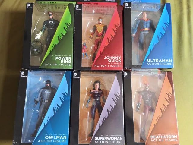 Crime Sindycate - Sindicato do Crime - Set Completo 7 bonecos DC - Foto 2