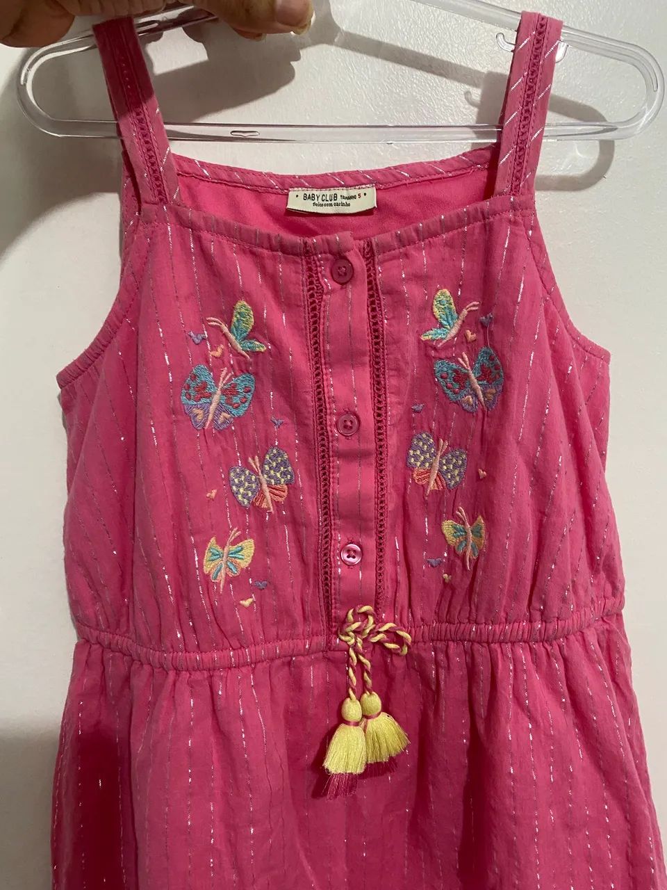 Vestido Festa rosa TAM 5 - Foto 4