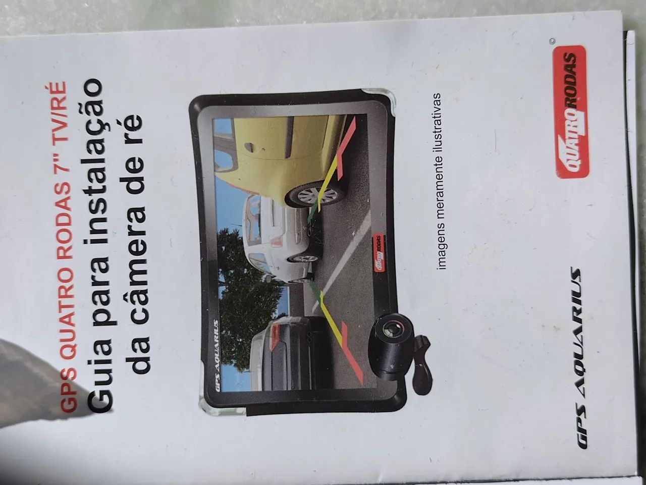 GPS automotivo com entrada para câmera de ré 7.0'' - Foto 3
