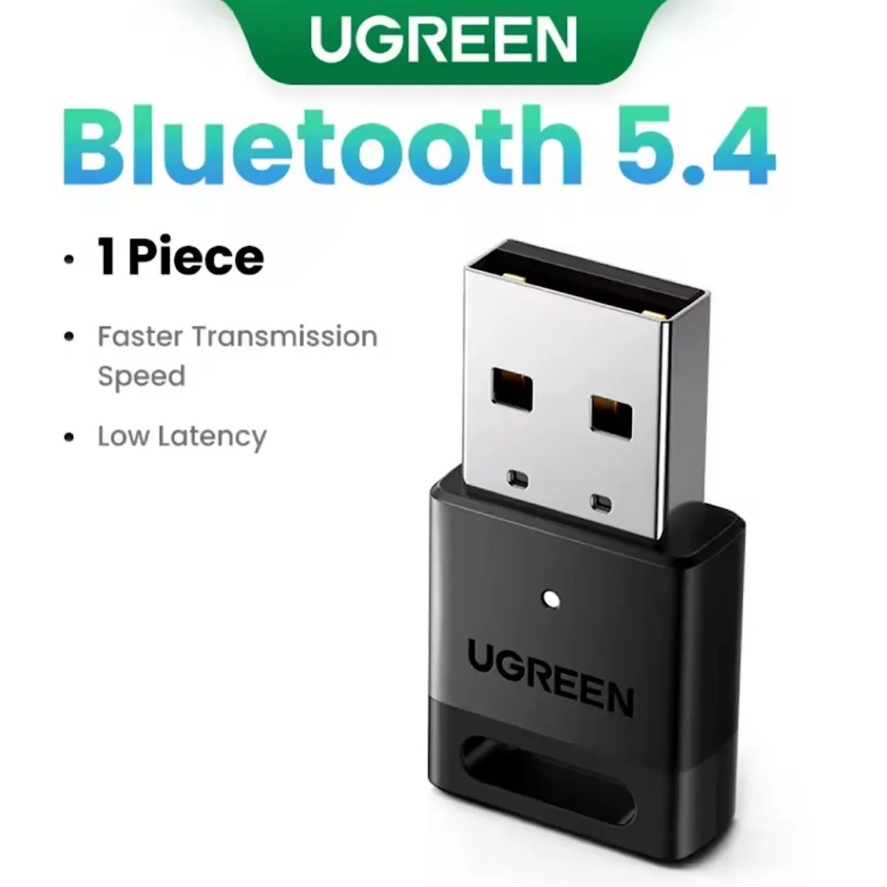 Bluetooth Ugreen 5.4 Computador Pc Windows Notebook. Sem Fio. Adaptador Usb