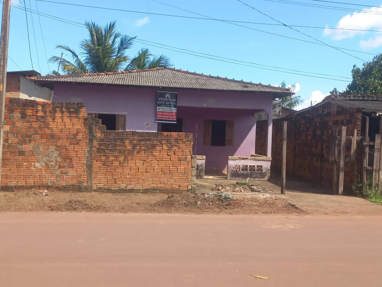 Vendo esta casa no bairro fonte nova Travessa l8