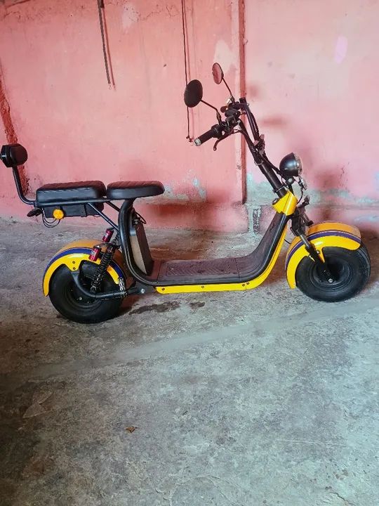 Scooter Elétrica  Amarela - X7