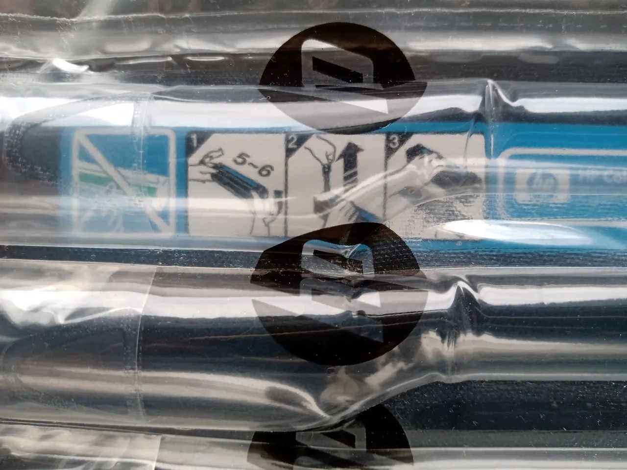 Cartuchos laserjet HP 304A - Black e Cyan - Foto 4