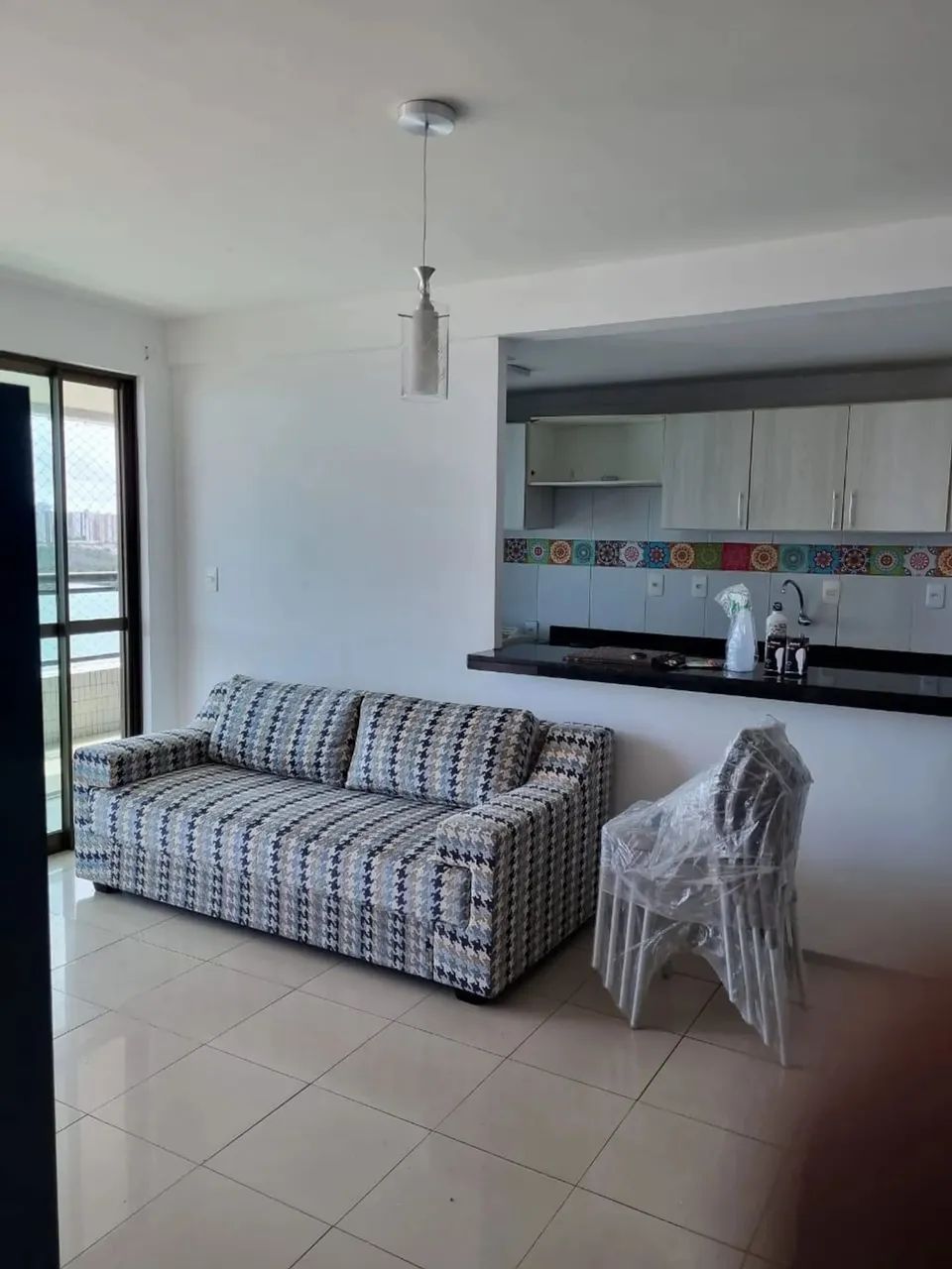 018- ALUGO LINDO APARTAMENTO MOBILIADO NA PONTA D´AREIA - Foto 5
