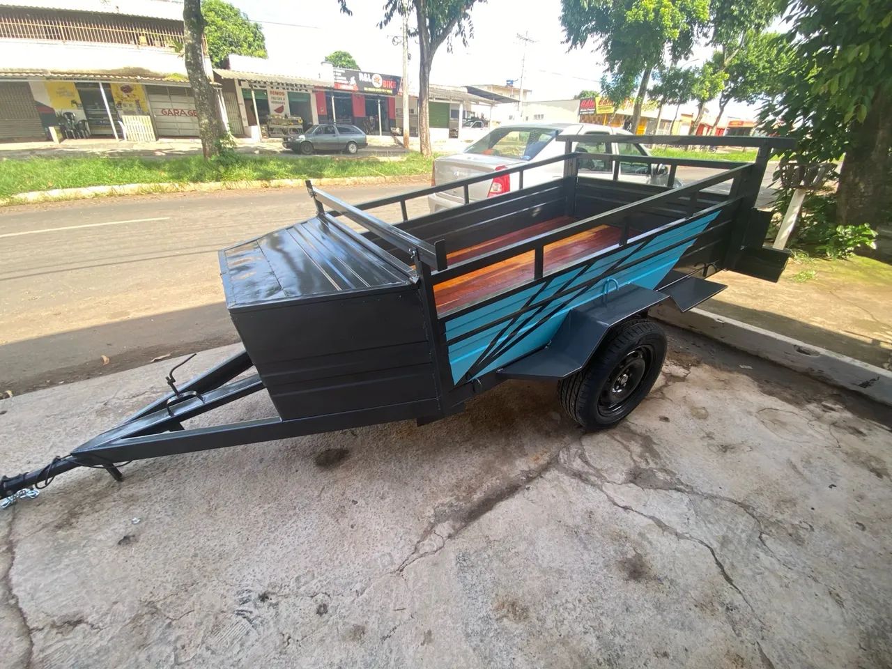Carreta de reboque para carro - Foto 2