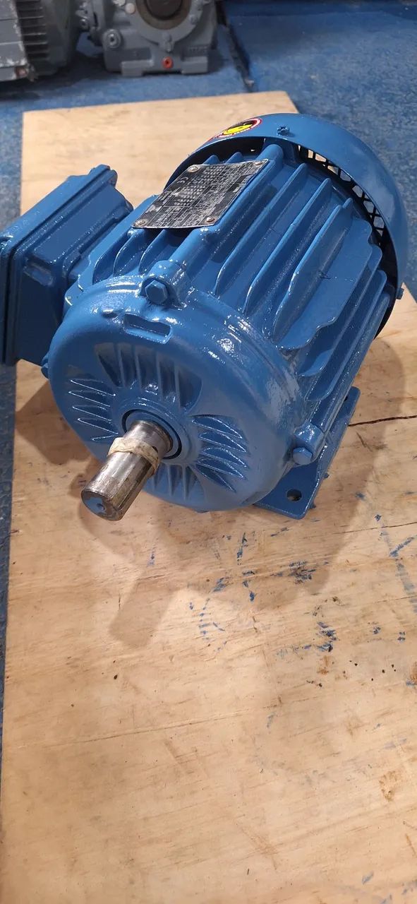 Motor elétrico trifásico 1 cv rpm 1140 baixa rotação 6 polos. - Foto 3