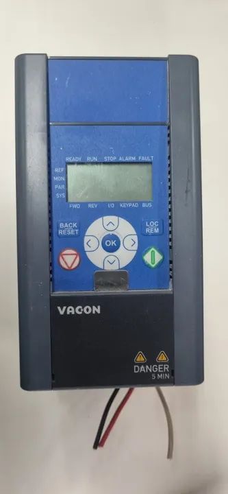 Inversor de frequência VACON para motor até 1,5CV