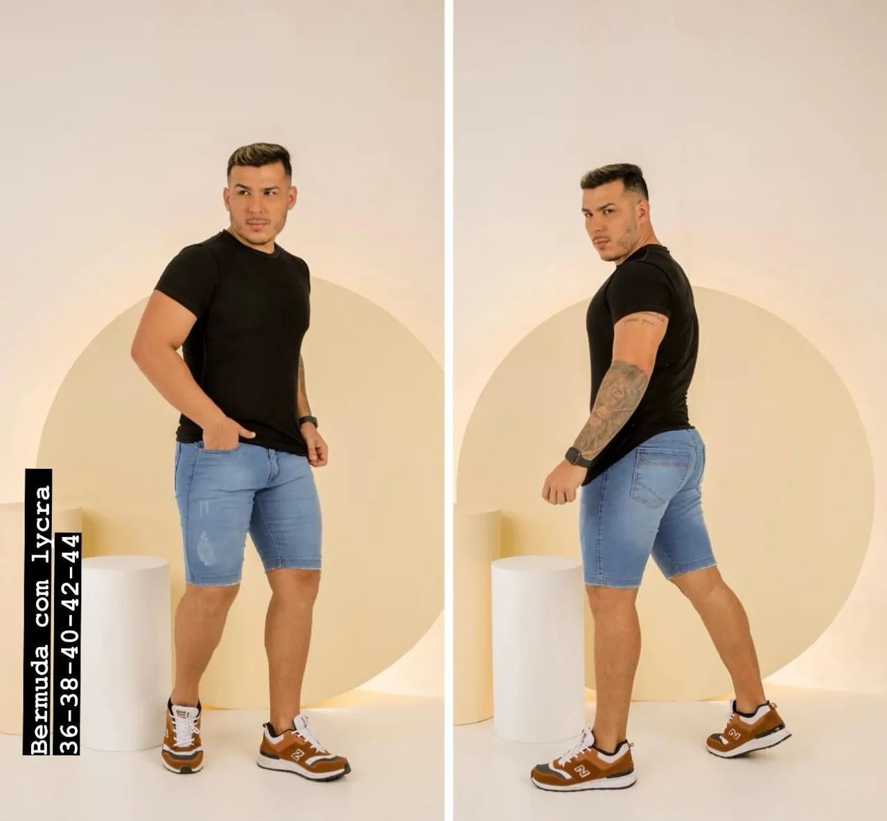 BERMUDA JEANS MASCULINA ? - Foto 4