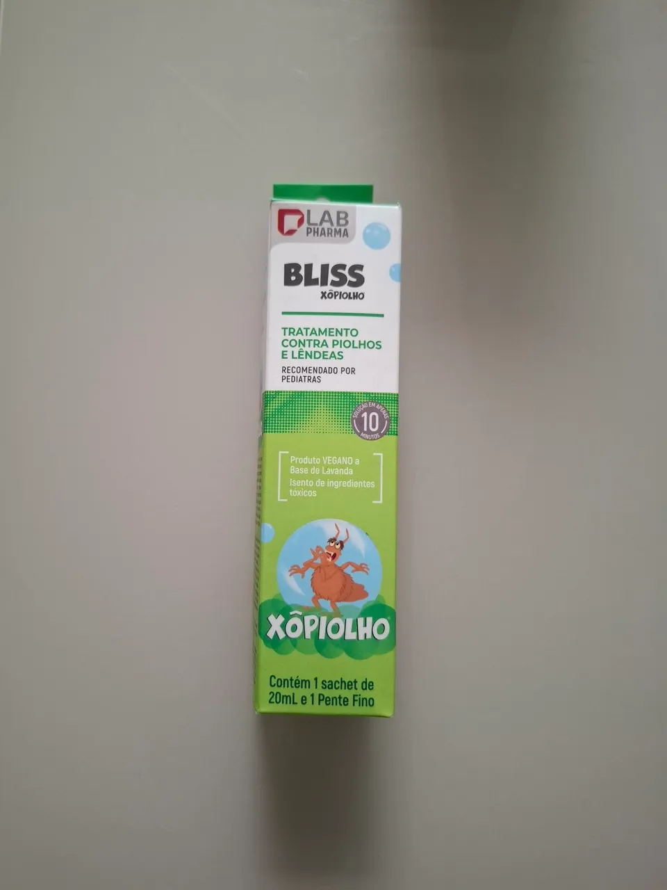 Bliss Xopiolho - Tratamento contra piolhos e lêndeas