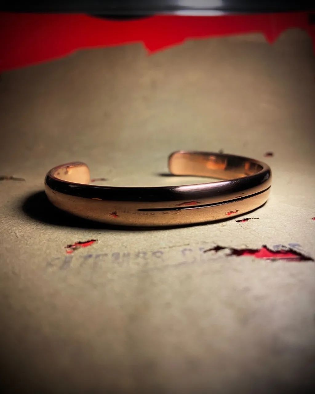 Pulseira de cobre puro Convexa  - Foto 3