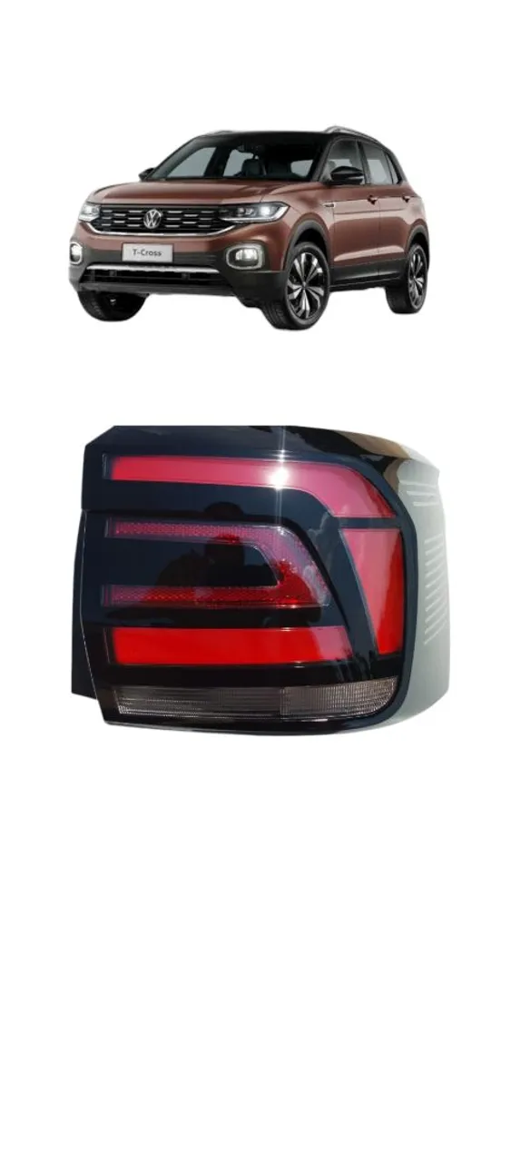 Lanterna Traseira T-Cross -2020 21 22 23 Original VW