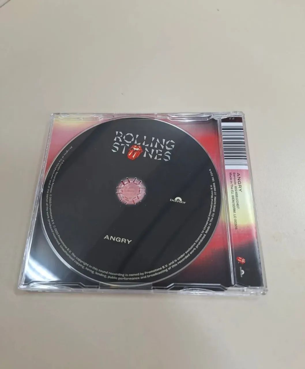Cd Rolling Stones - Angry- Single importado Alemanha  - Foto 5