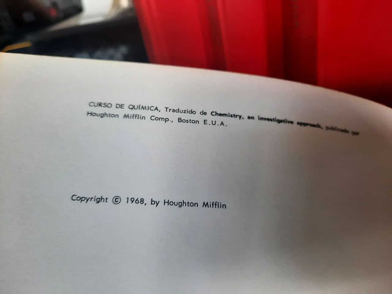 Enciclopédia 4 volumes Física Química Biologia 1968 **leia a
