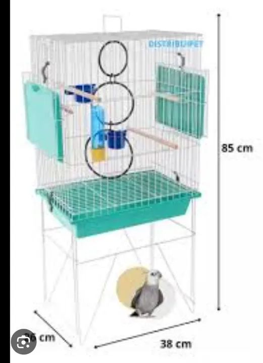 Gaiola viveiro vivopet nova impecável 