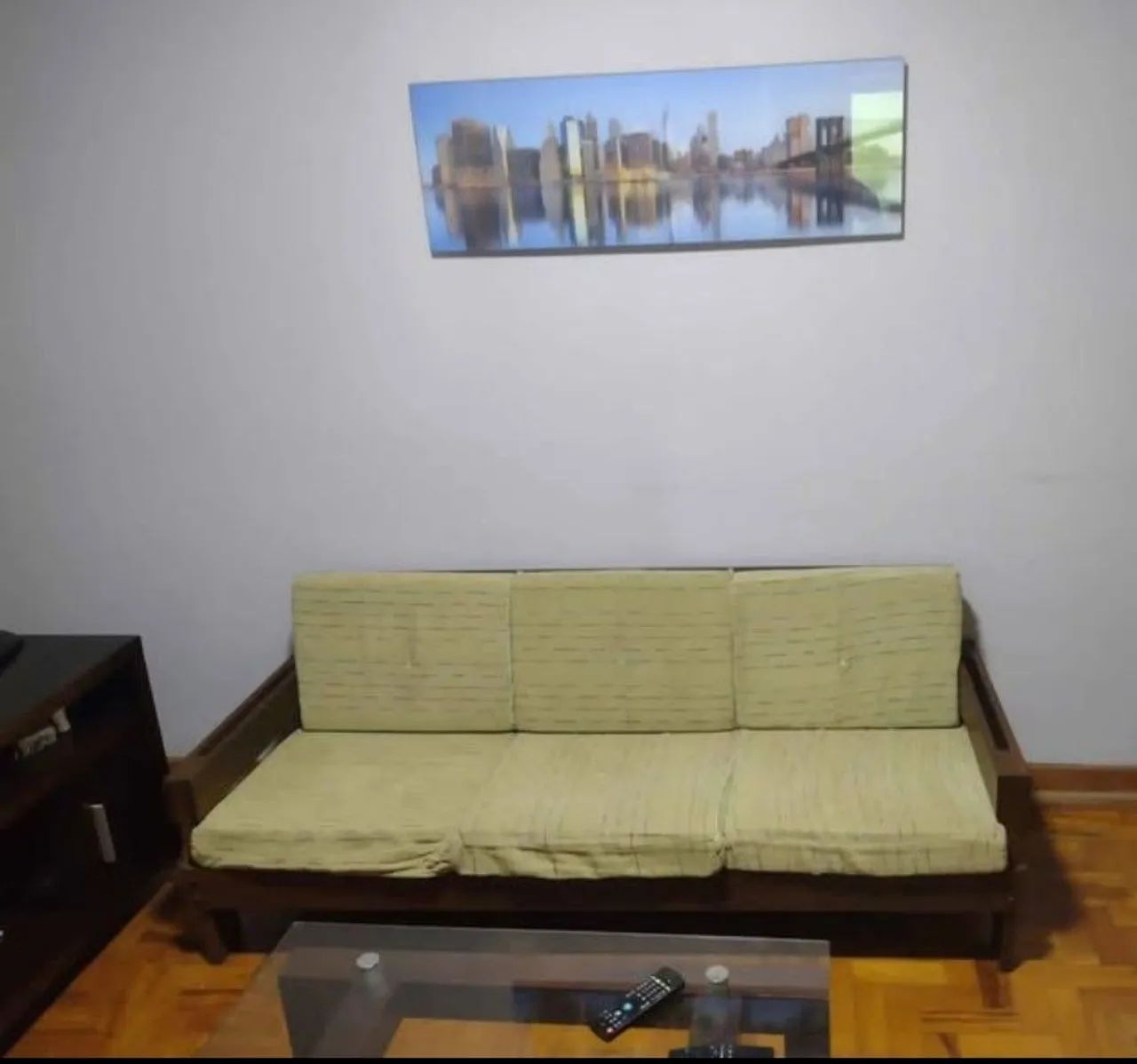 Sofá 3 lugares madeira maciça  - Foto 4