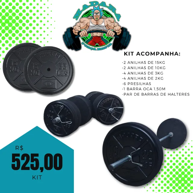 Kit Musculação