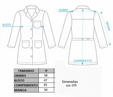 Jaleco laboratório / 100% algodão / bordado UFPE e Engenharia Química  - Foto 6