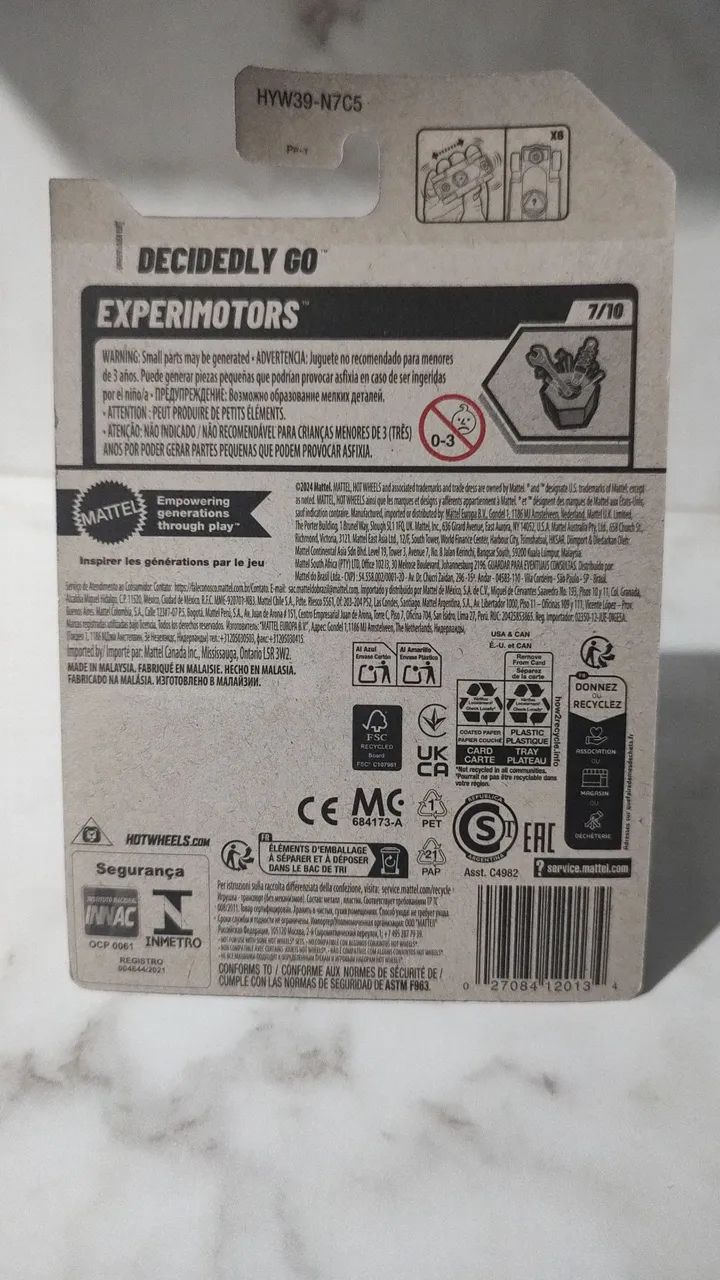 Hot Wheels Experimotors Magic Ball - 2025 - Foto 6