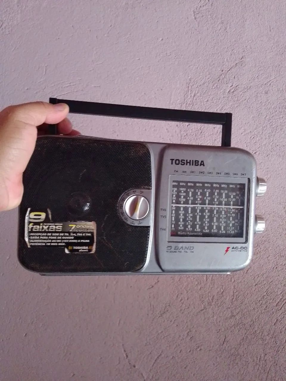 Rádio Toshiba 9 faixas - Aparelhos de Som - Vila Cafeteira