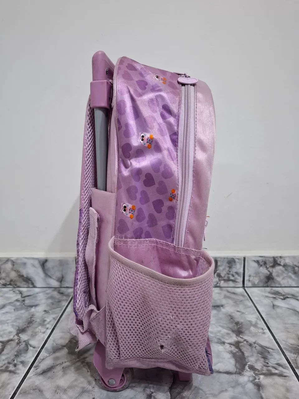 Mochila Escolar com rodinhas - Infantil - Foto 3