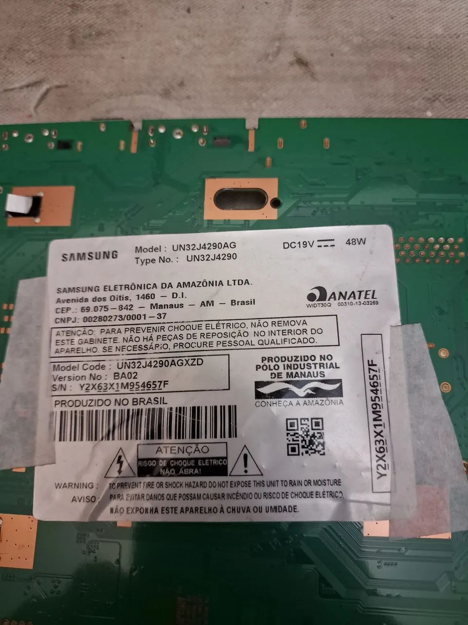 Placa Principal samsung un32j4290ag - Foto 2