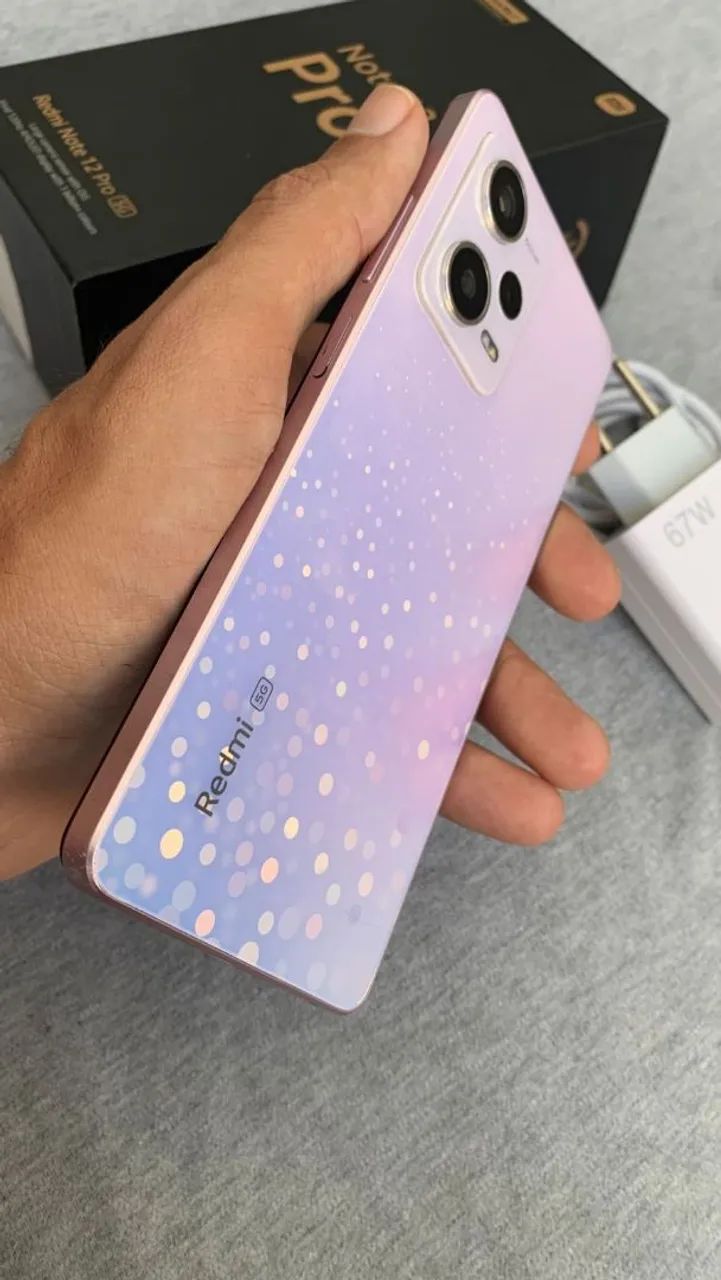 Note 12 Pro 5G Gold 120Htz 128gb 8+8 Ram - Foto 5