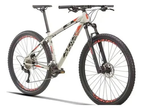 Bicicleta Aro 29 Sense Fun Evo 18v 2024 Cinza/laranja - Foto 2