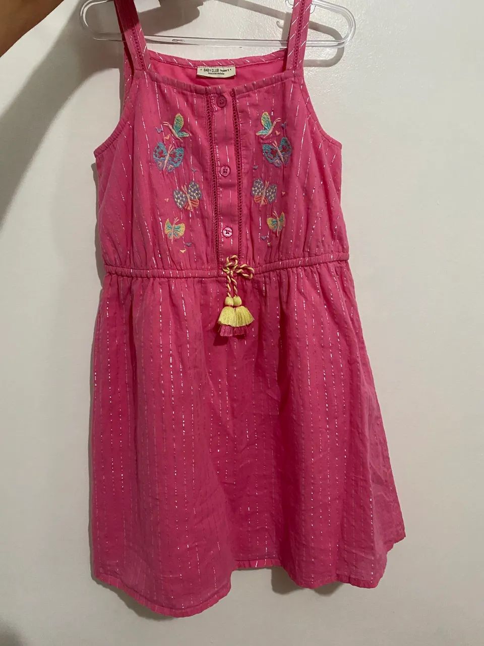 Vestido Festa rosa TAM 5
