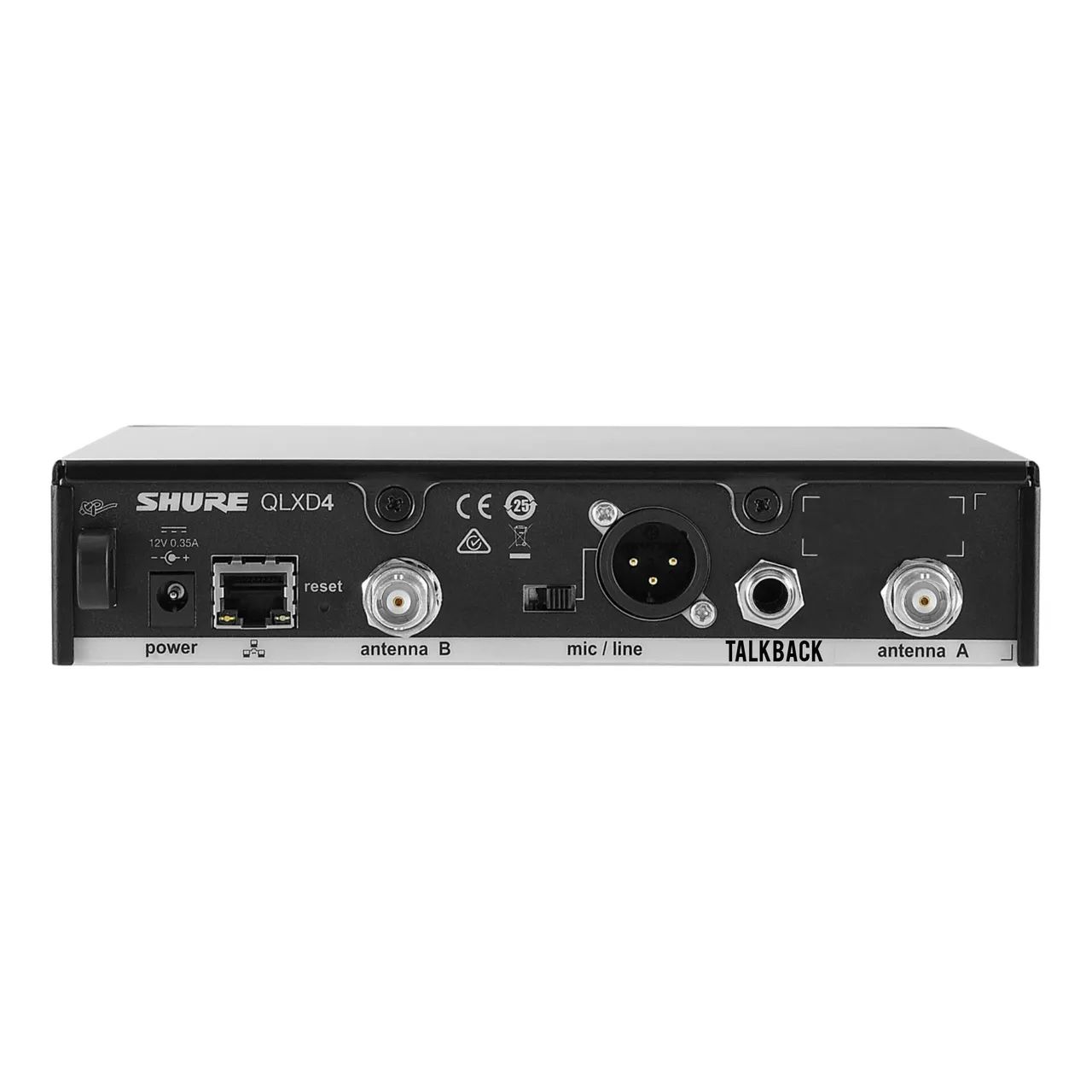 Shure ORIGINAL Digital System, QLXD24/B58 Wireless Microphone with TALKBACK64529515265410124