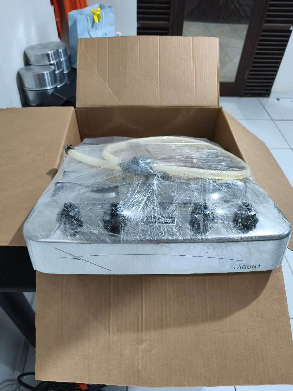 Fogão de mesa smaltec 4 bocas - Foto 4