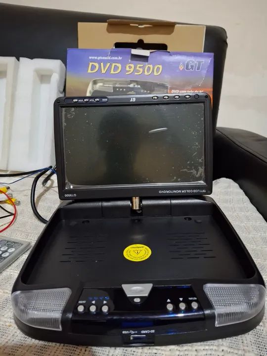 DVD Player Portátil GT 9 polegadas - Foto 3