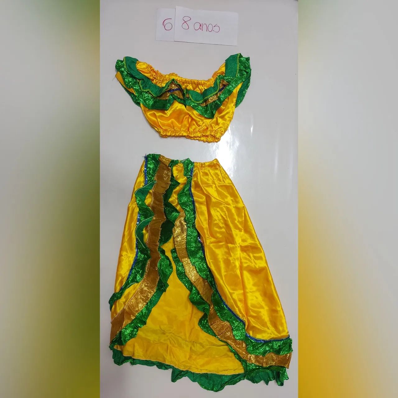 Fantasia Carmem Miranda 6/8 anos  - Foto 2