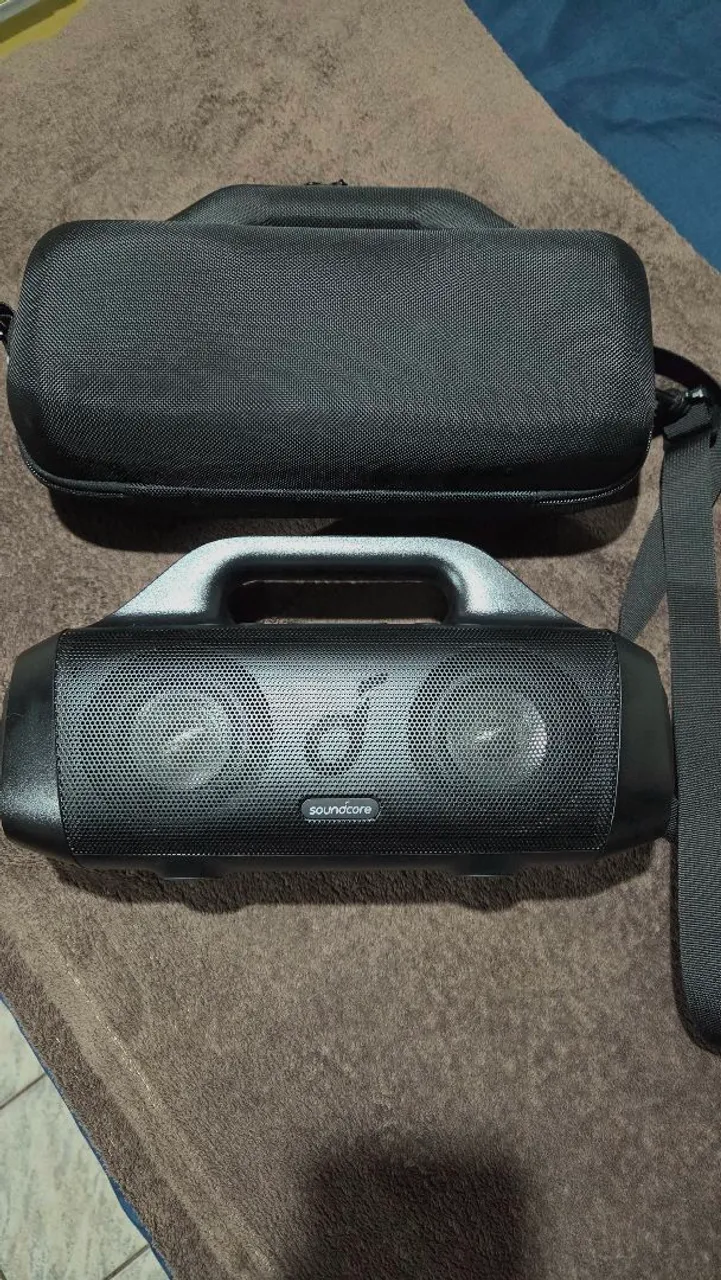 Caixa Anker Soundcore Motion Boom (1 mês de uso) com CASE