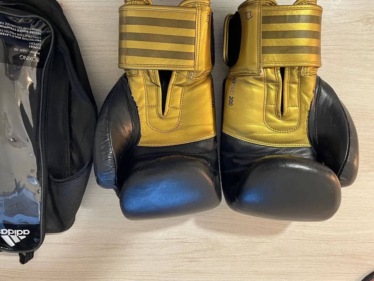 Luvas de Boxe Adidas Hybrid 200 - 18oz - Foto 4