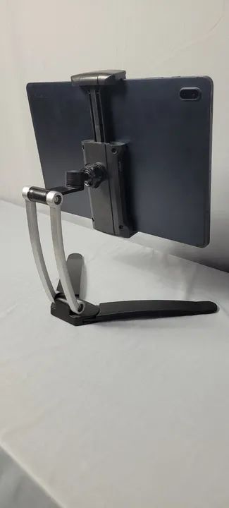 Suporte Tablet e Celular Mesa E Parede Universal 2 Em 1 Giratório It Blue - Foto 5