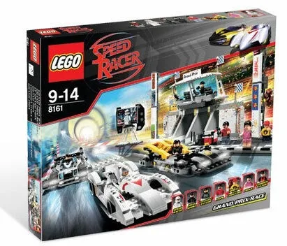 LEGO Grand Prix Race (Set 8161) (LACRADO) (EXTREMAMENTE RARO, caixa levemente amassada))