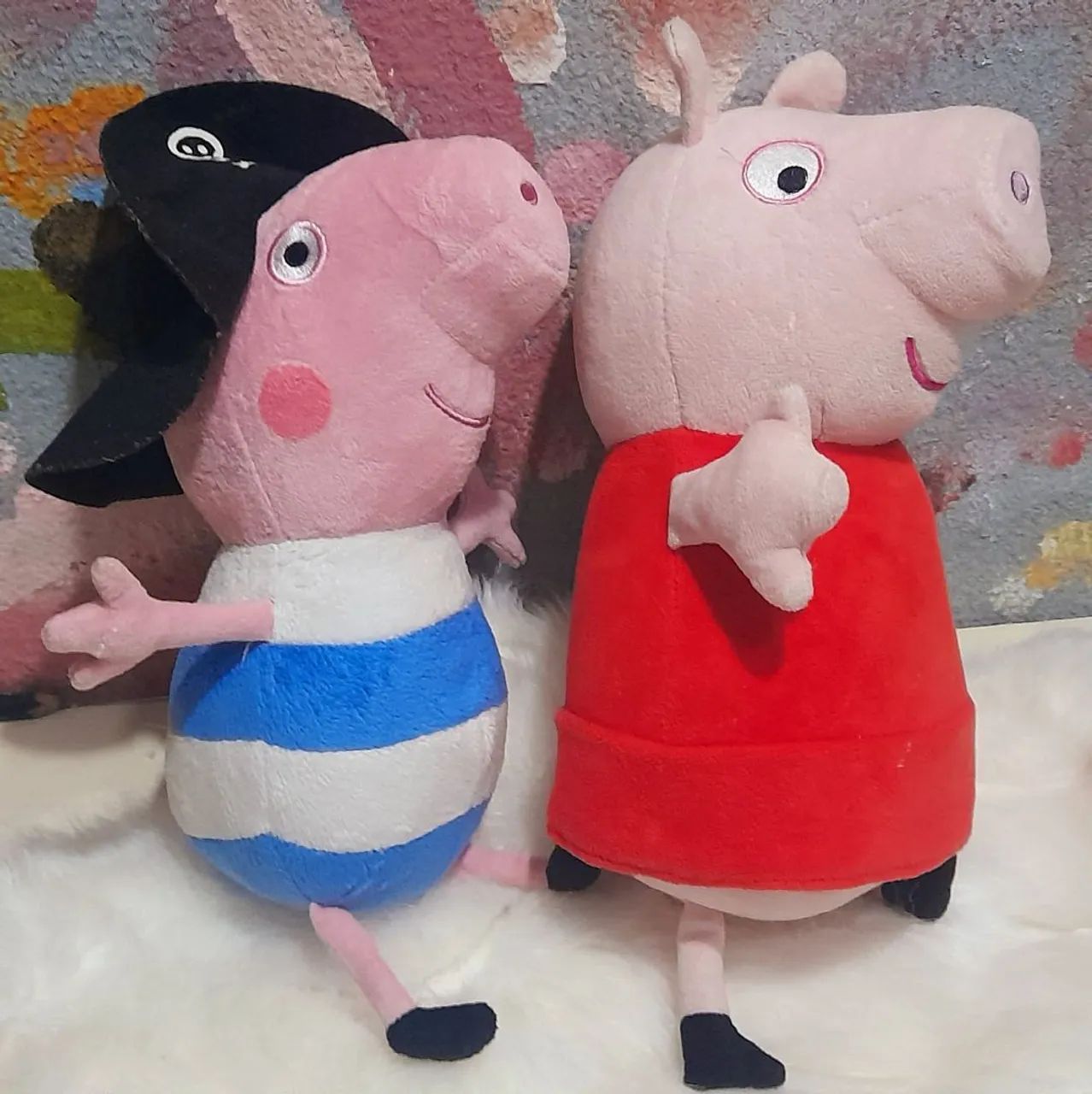 Pelúcias da Peppa Pig - Kit com 2 ( Peppa e George) - Foto 3